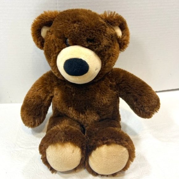 Build A Bear Plush Teddy Bear Dark Brown Plush Stuffed Animal Toy 15" - Picture 1 of 9